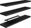 Amada 23.6" Floating Shelves for Wall Decor & Storage, Living Room, 22 lbs by AMADAHOMEFURNISHING