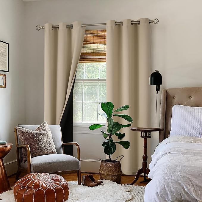 BGment Thermal Insulated 100% Blackout Curtains - Image 2