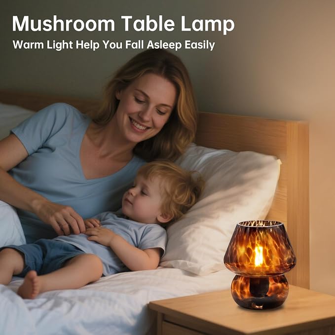 Mushroom Lamp Small Lamp Table Lamp - Image 4