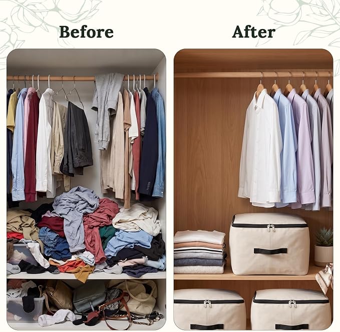 Canvas Under Bed Storage Bags - Image 6