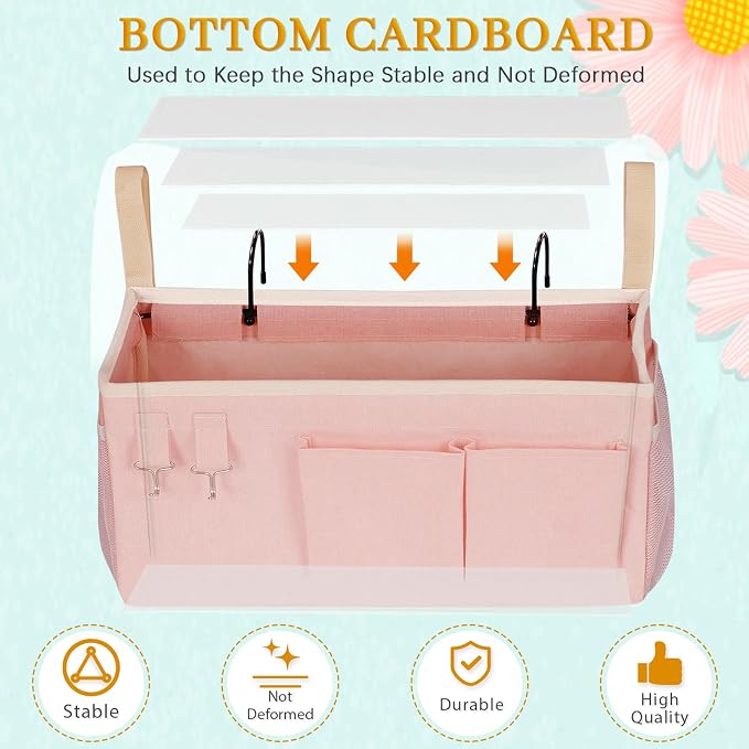 Bedside Caddy Bedside Storage Bag - Image 7