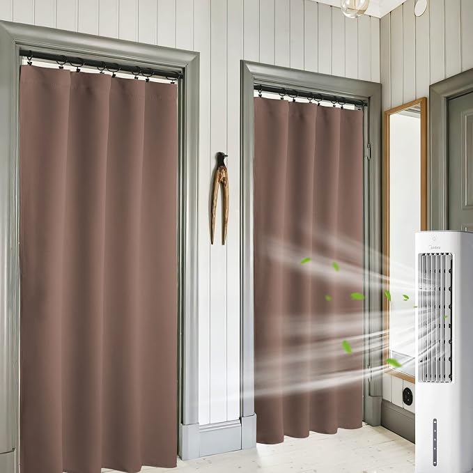 RYB HOME Blackout Curtains for Bedroom Living Dining Room 84 inches Long | by RYBHOME