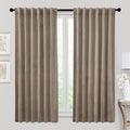 RYB HOME 72 inches Velvet Curtains by RYBHOME