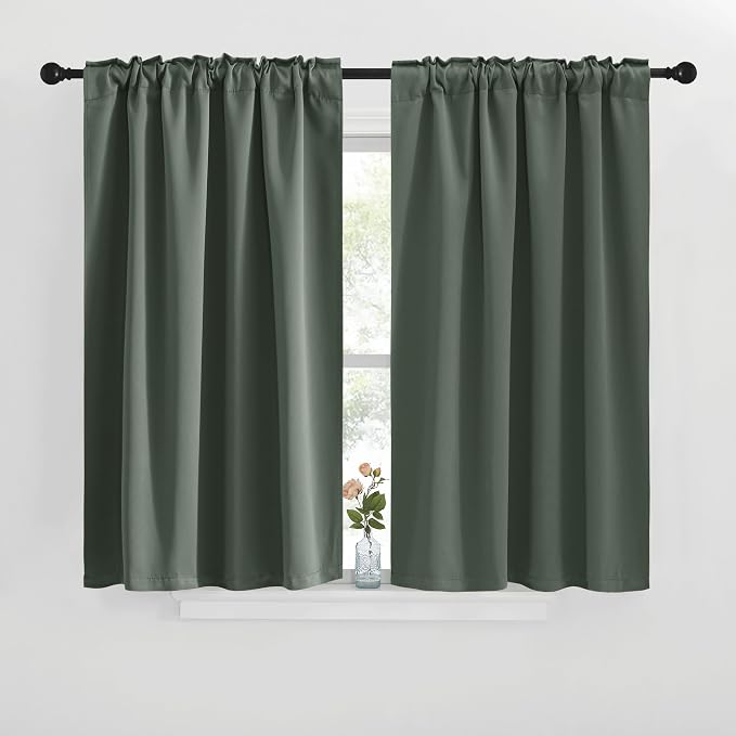 NICETOWN Short Curtains for Kitchen Window - Image 2