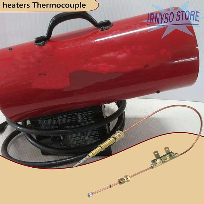 lrnyso heaters Thermocouple 13 3/4" 113884-01 26654 fits Desa, Reddy, All-Pro, Universal, NR, Sears, Remington Air Heaters etc