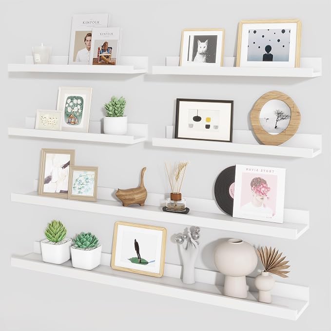 Picture Ledge Shelf, Floating Shelves by Axeman
