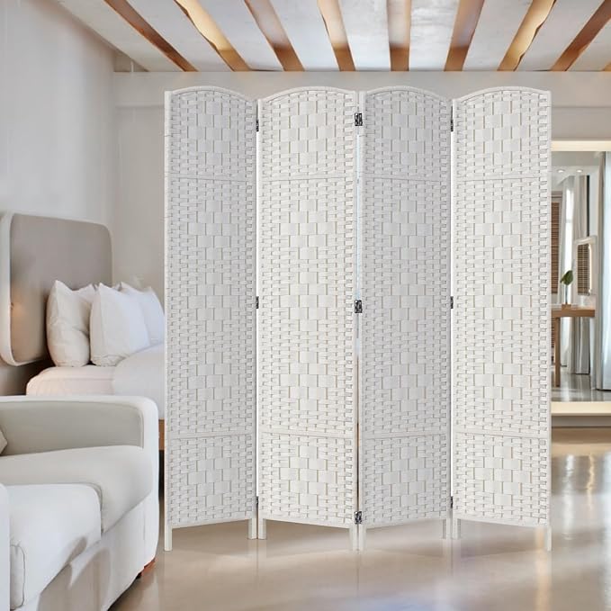 RHF Room Divider Panel, Partition Room Dividers, 4Panel Privacy Screen - Image 2