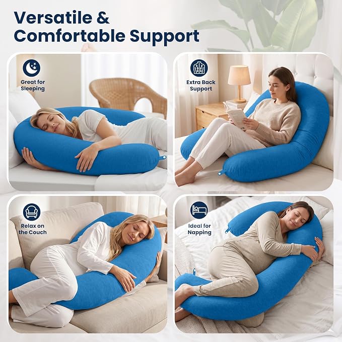 TranquilRelax C Shaped Body Pillow - Image 6