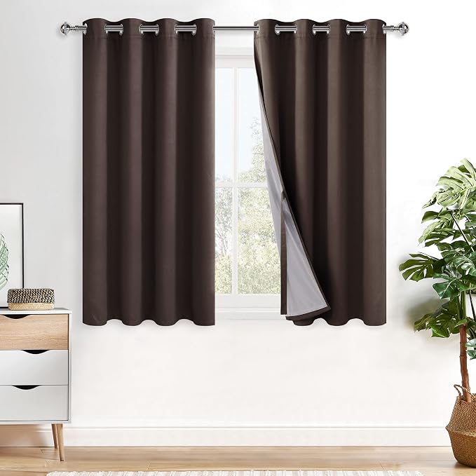 XWZO 100% Blackout Window Curtains by XWZO