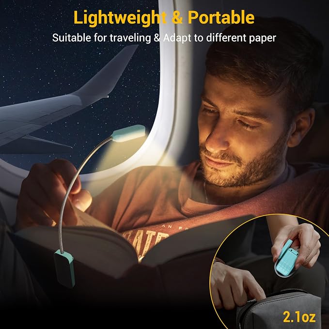 2 Pack Rechargeable Book Lights - Image 6