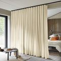 Room Divider Curtains Total Blackout Privacy Curtain Panel Room Thermal by Makefeileshade