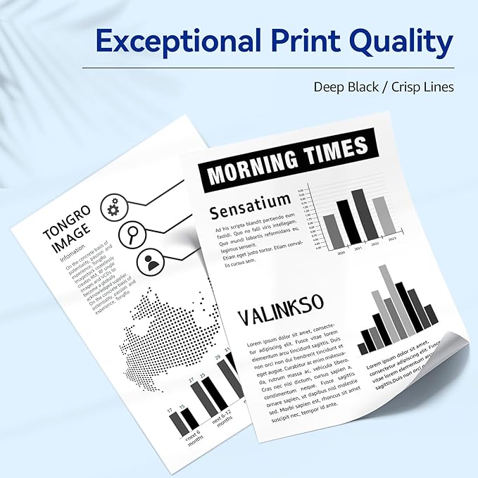 Valinkso TN830XL Toner for Brother Printer 4 Pack Compatible for Brother TN830 TN-830XL TN830XL/V/R for HL-L2460DW DCP-L2640DW MFC-L2820DW HL-L2405W MFC-L2807DW MFC-L2900DW Printers (Black)