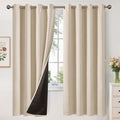 YoungsTex 100% Blackout Curtains 72 Inches Long by YoungsTex