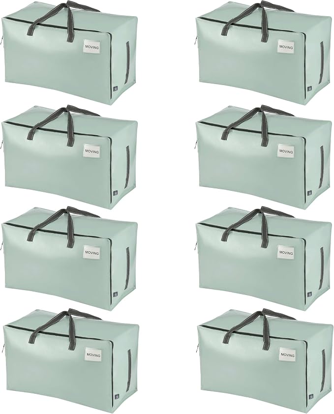 VENO 8 Pack Extra Large Heavy Duty Moving Bags by Veno