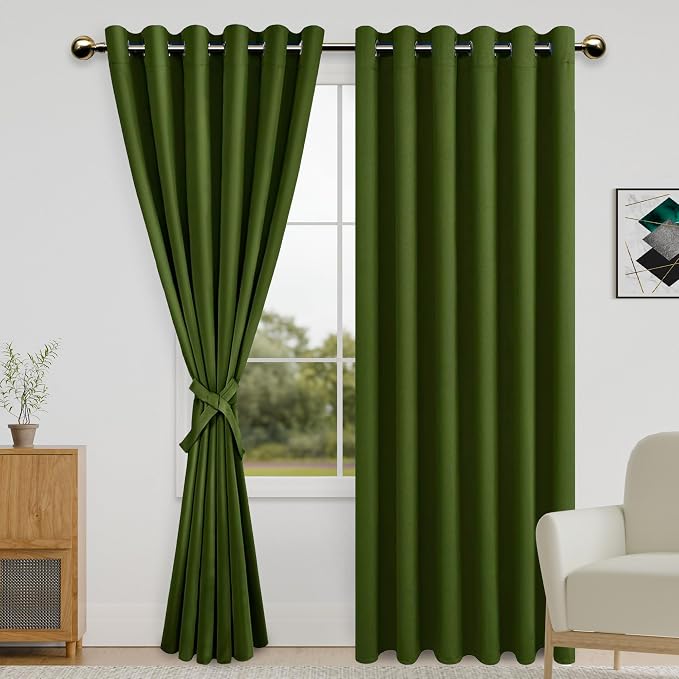 DWCN Blackout Curtains for Bedroom by DWCN