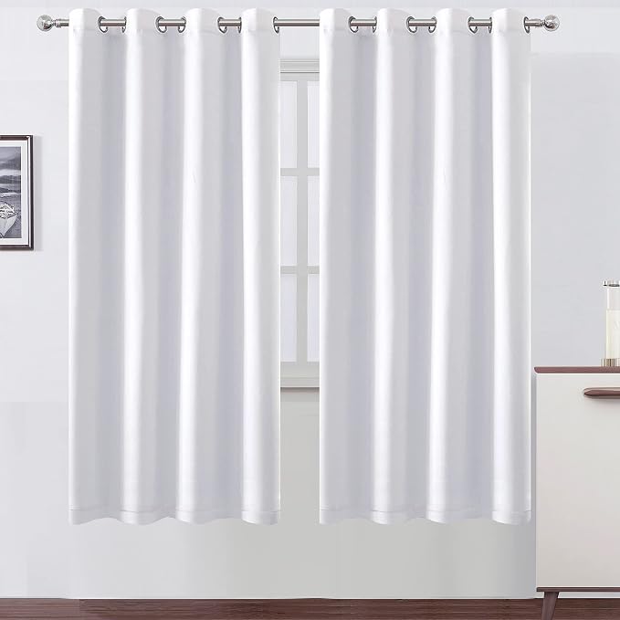 100% Blackout Curtains 52 x 72 Inch/2 Panels - Image 2
