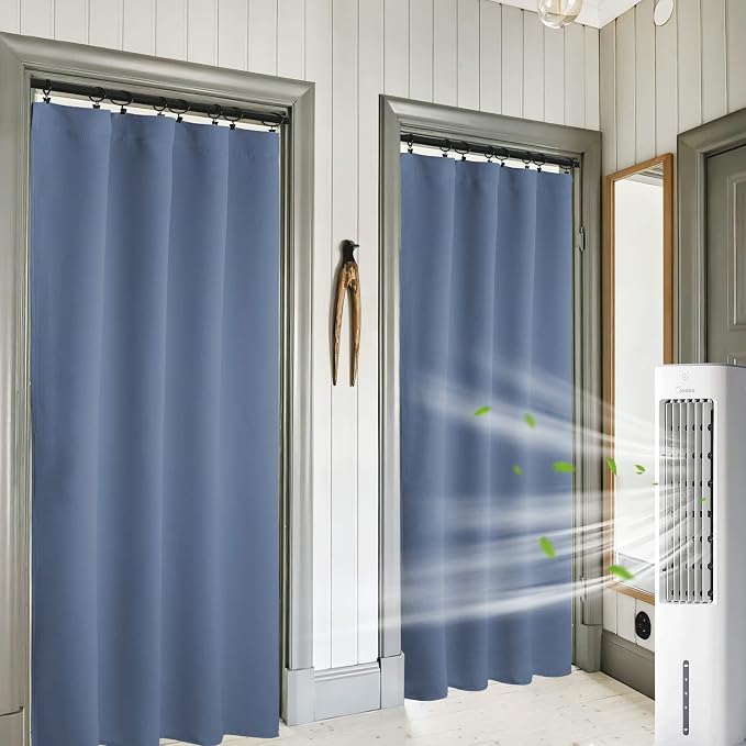 RYB HOME Blackout Curtains for Bedroom Living Dining Room 84 inches Long | by RYBHOME