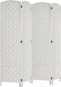 RHF Room Divider Panel, Partition Room Dividers, 4Panel Privacy Screen by RoseHomeFashion