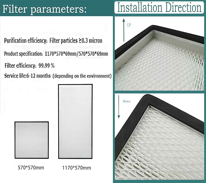 BEILOCKERY 110V Vertical Laminar Dust Free Workshop with HEPA Filter, 70.86"×23.62" Aluminum Air Flow Clean Bench, for Phone Repair Workshop, Laboratory Use