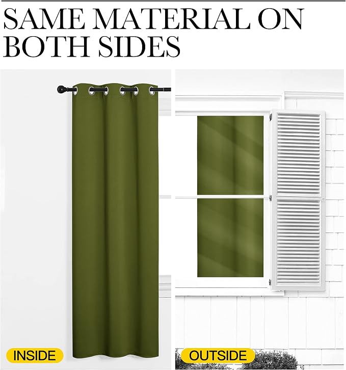 NICETOWN Patio Glass Door Panels - Image 4