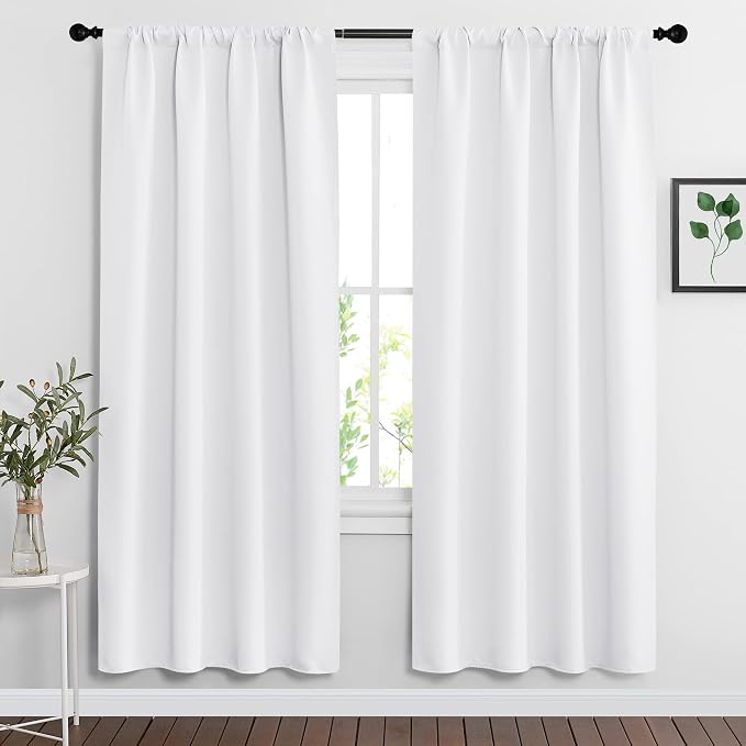 RYB HOME Curtains for Bedroom Living Room Nursery Office 72 inches Long | by RYBHOME