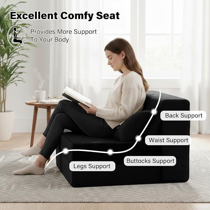Convertible Folding Sofa Bed Single Size - Image 3