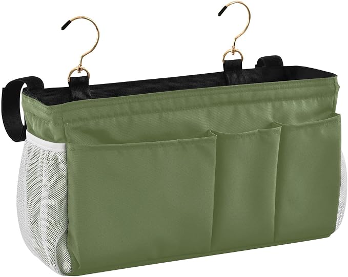 DOMIKING Dark Green Bedside Caddy by DOMIKING