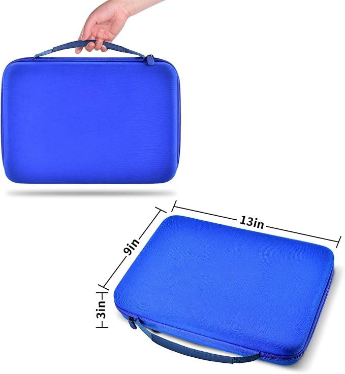 Battery Organizer Storage Holder, 150+ Batteries Storage Containers Box with Battery Tester Fits for AA AAA 9V C D Lithium 3V LR44 CR2016 CR1632 CR2032 CR2025 (Not Includes Batteries)- Light Blue