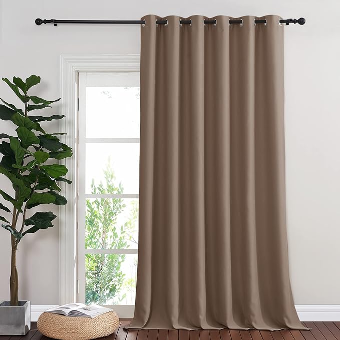 NICETOWN Blackout Blinds for Patio Door, Sliding Door Insulated Blackout by NICETOWN