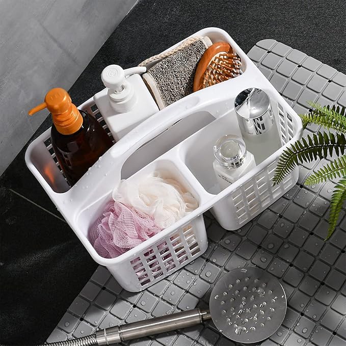Portable Shower Caddy Basket Plastic Storage Basket - Image 2