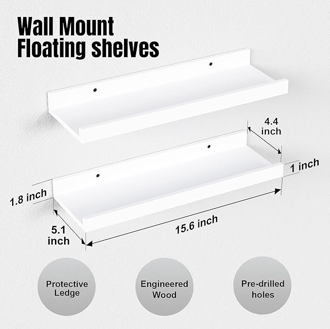 RICHER HOUSE 3-Set Floating Shelves - Image 3