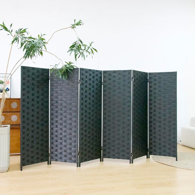 6 Panel Double Sided Short Room Divider - Image 4