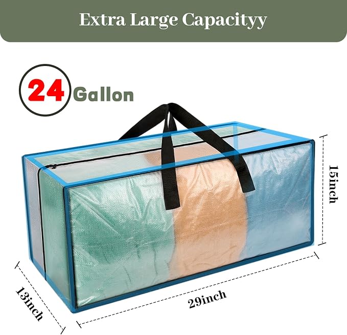 Heavy Duty Clear Moving Bags - Image 3