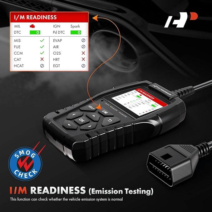 A-Premium AD200 Professional OBD2 Scanner Car Diagnostic Tool, OBDII EOBD Code Reader, Enhanced Check Car Engine Light Diagnostic Scan Tool, Upgraded Fault Code Scanner for All Vehicles from 1996