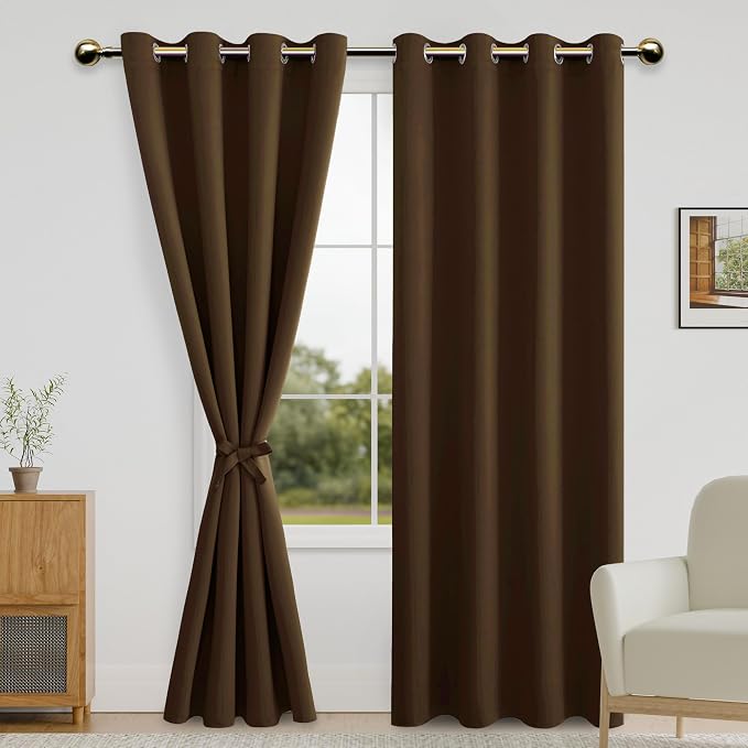 DWCN Blackout Curtains for Bedroom by DWCN