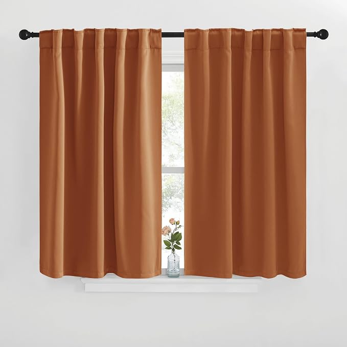 NICETOWN Halloween Short Curtains by NICETOWN