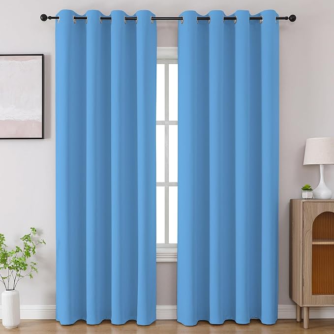 CUCRAF Room Darkening Window Curtains by CUCRAF