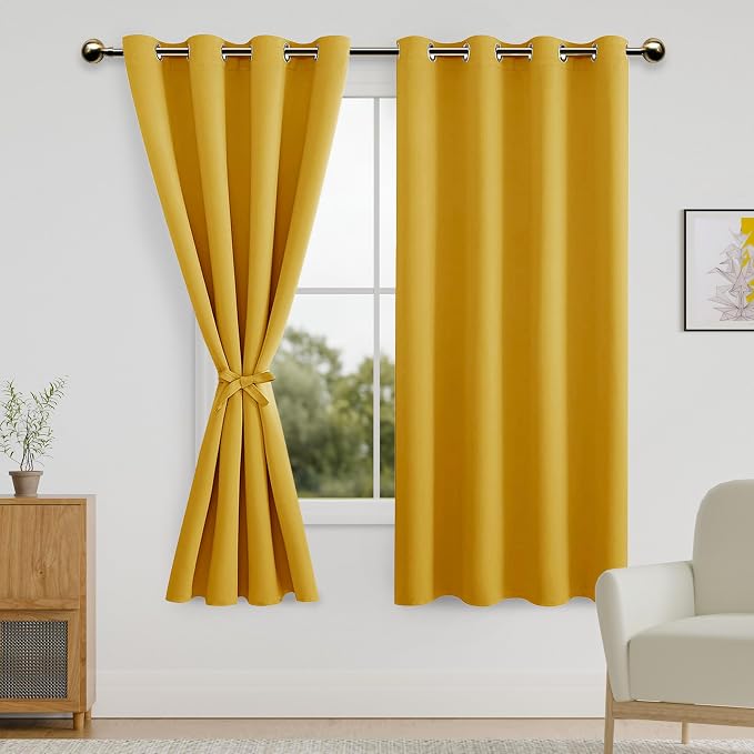 DWCN Blackout Curtains for Bedroom by DWCN