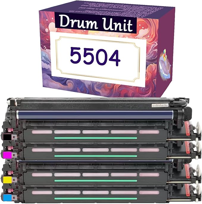 AOKLEY 5504 C5504 Drum Unit Compatible Replacement for Ricoh C4504 C5504 C6004 Printer 1 Set