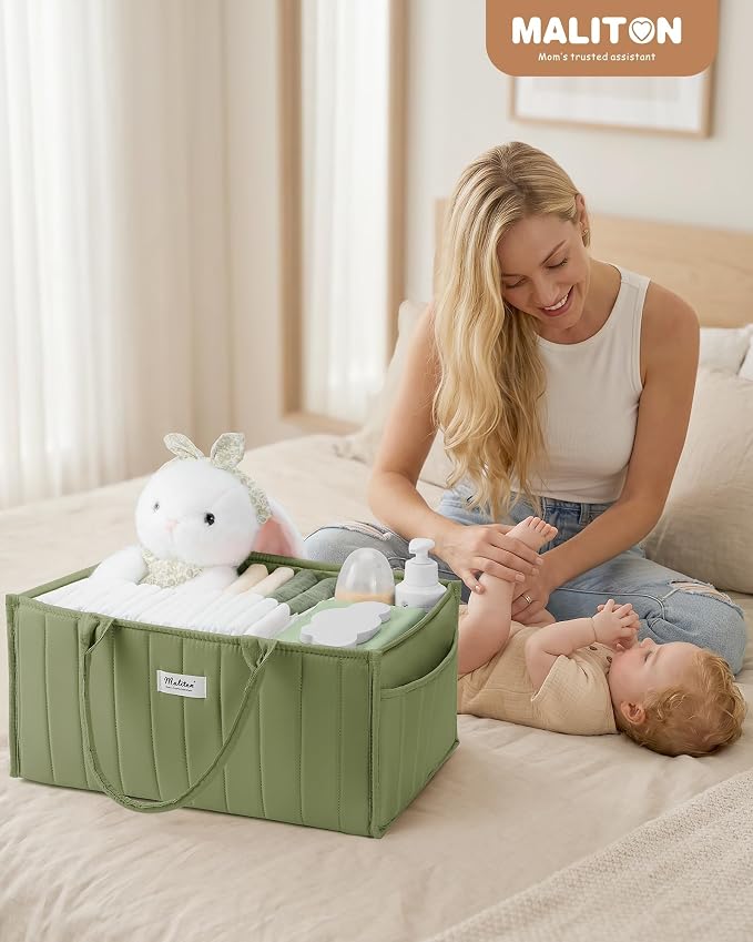 Maliton Baby Diaper Caddy Organizer - Image 2