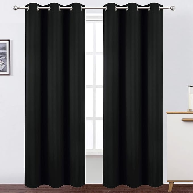 100% Blackout Curtains 84 inch - Image 2