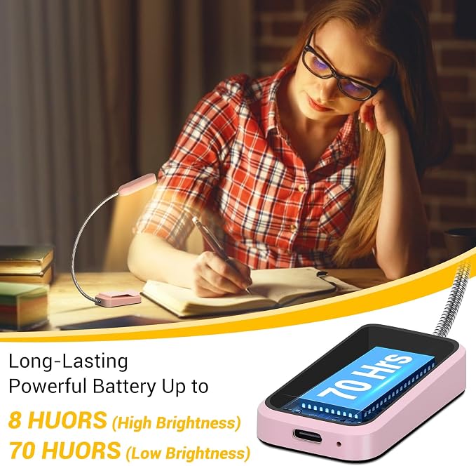 2 Pack Rechargeable Book Lights - Image 5