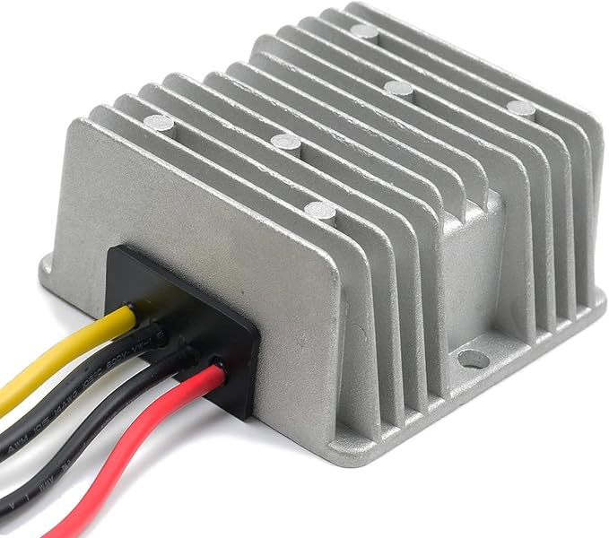 MGGi DC/DC Converter Regulator 36V 48V Step Down to 12V 20A 240W, Power Supply Module Buck Transformer, Waterproof Voltage Reducer, for Golf Cart, forklifts, Car