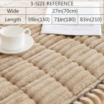 Non Slip Fuzzy Pet Couch Covers for Sofa, Washable Couch Cushion Covers for Large Dogs