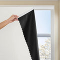 JILRON Adhesive Curtain 100% Blackout No-Drill Easy Install by JILRON