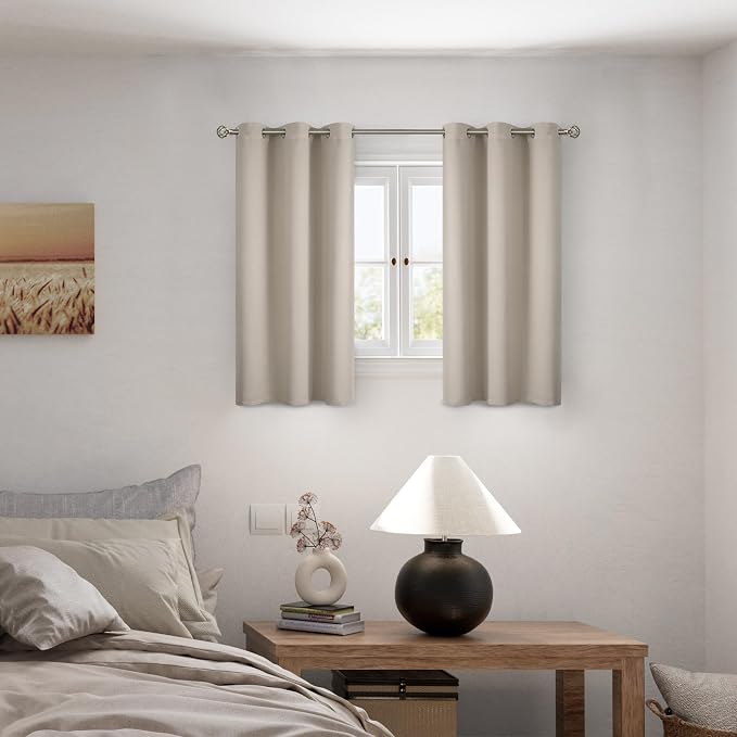 BGment Short 100% Blackout Curtains - Image 2