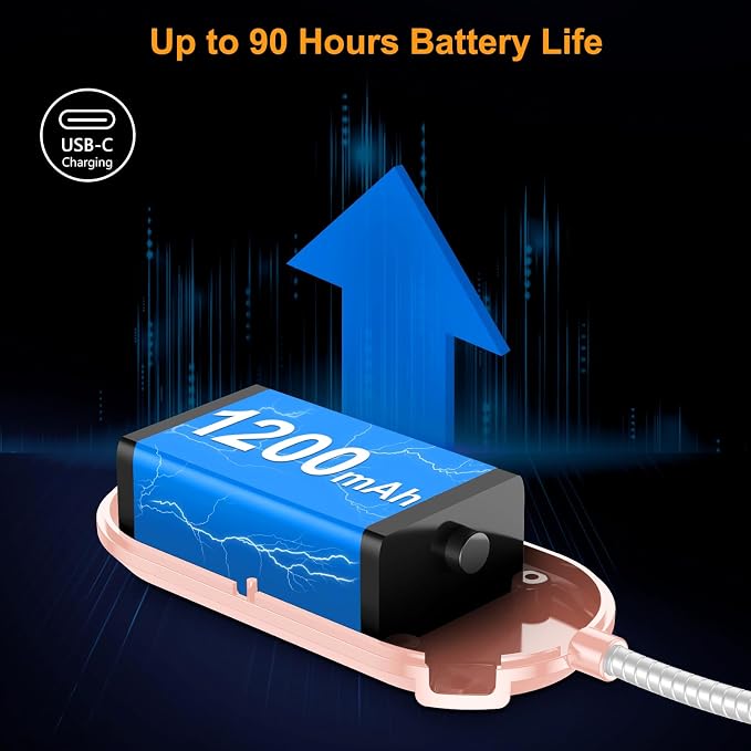 Gritin Rechargeable Book Light for Reading in Bed - Image 6