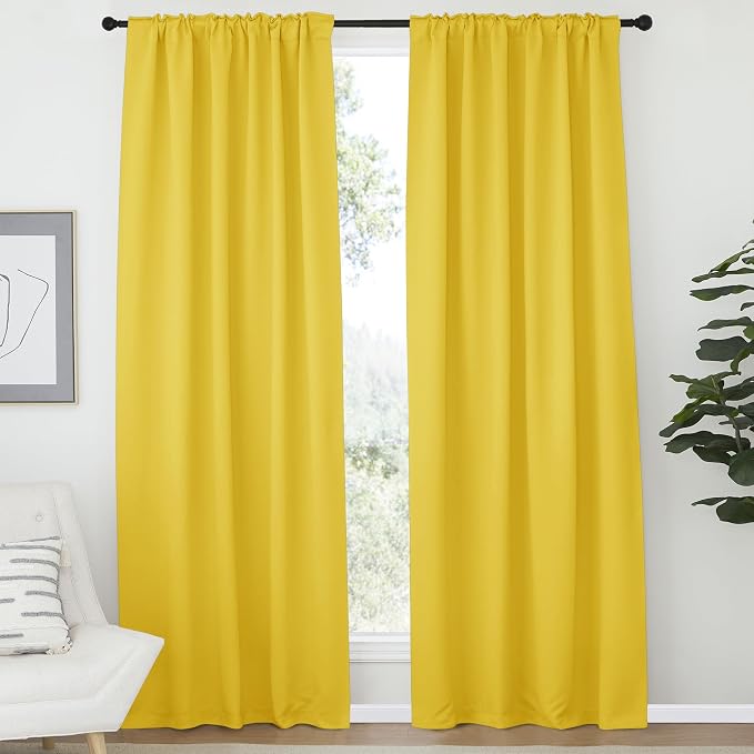 NICETOWN Blackout Curtain Panels Window Draperies - Image 2