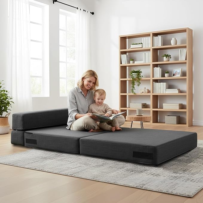 Folding Sleeper Chair Sofa Bed - Image 5