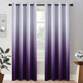 COSVIYA Grommet Ombre Room Darkening Curtains 84 inch Length 2 Panels, Gradient by COSVIYA